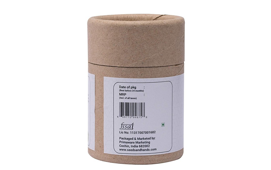 Seeds And Hands White Pepper    Jar  120 grams